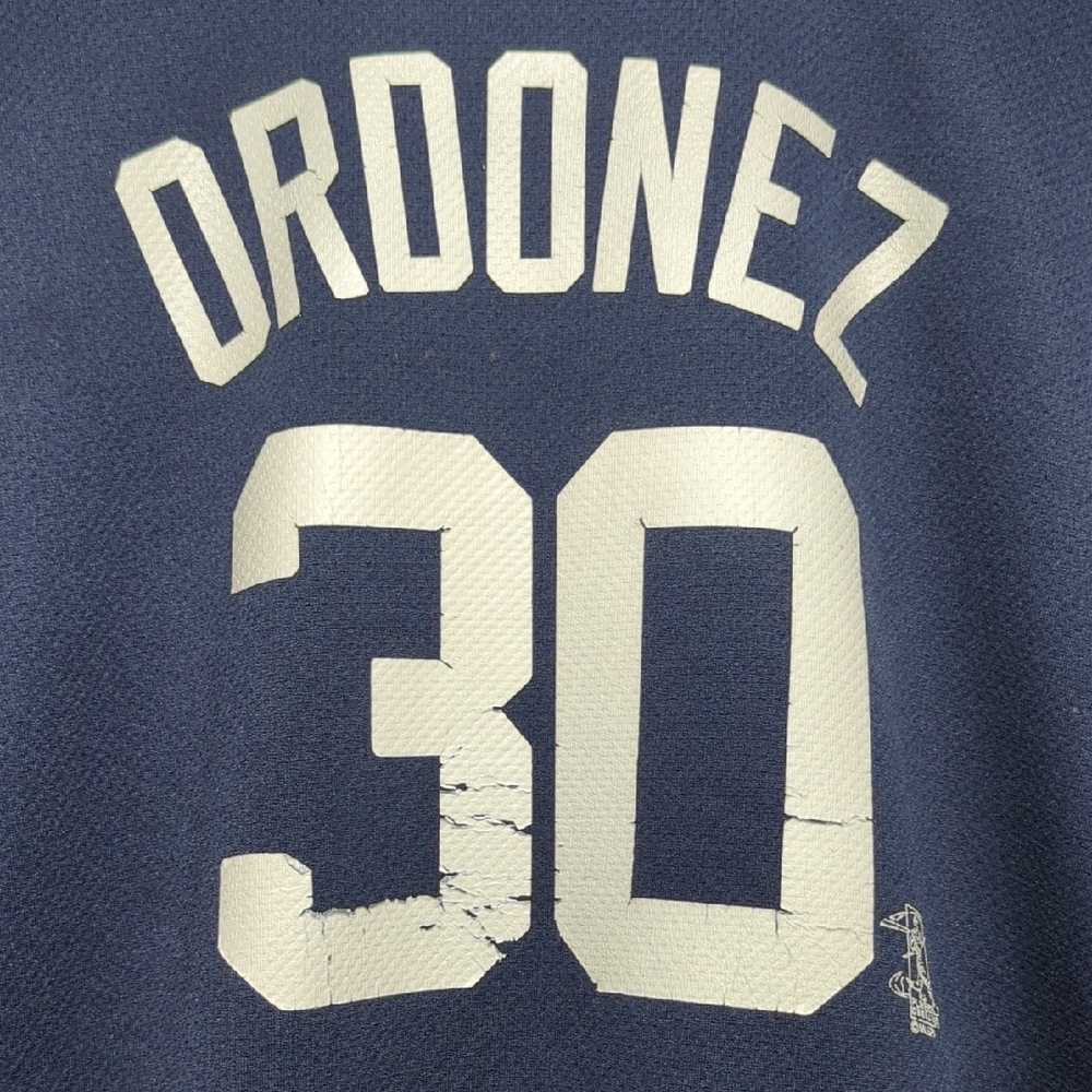 Detroit Tigers MLB Magglio Ordonez Jersey Majestic‎ Embroidered Men Size S/M - Picture 13 of 16